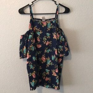 Floral Off the Shoulder